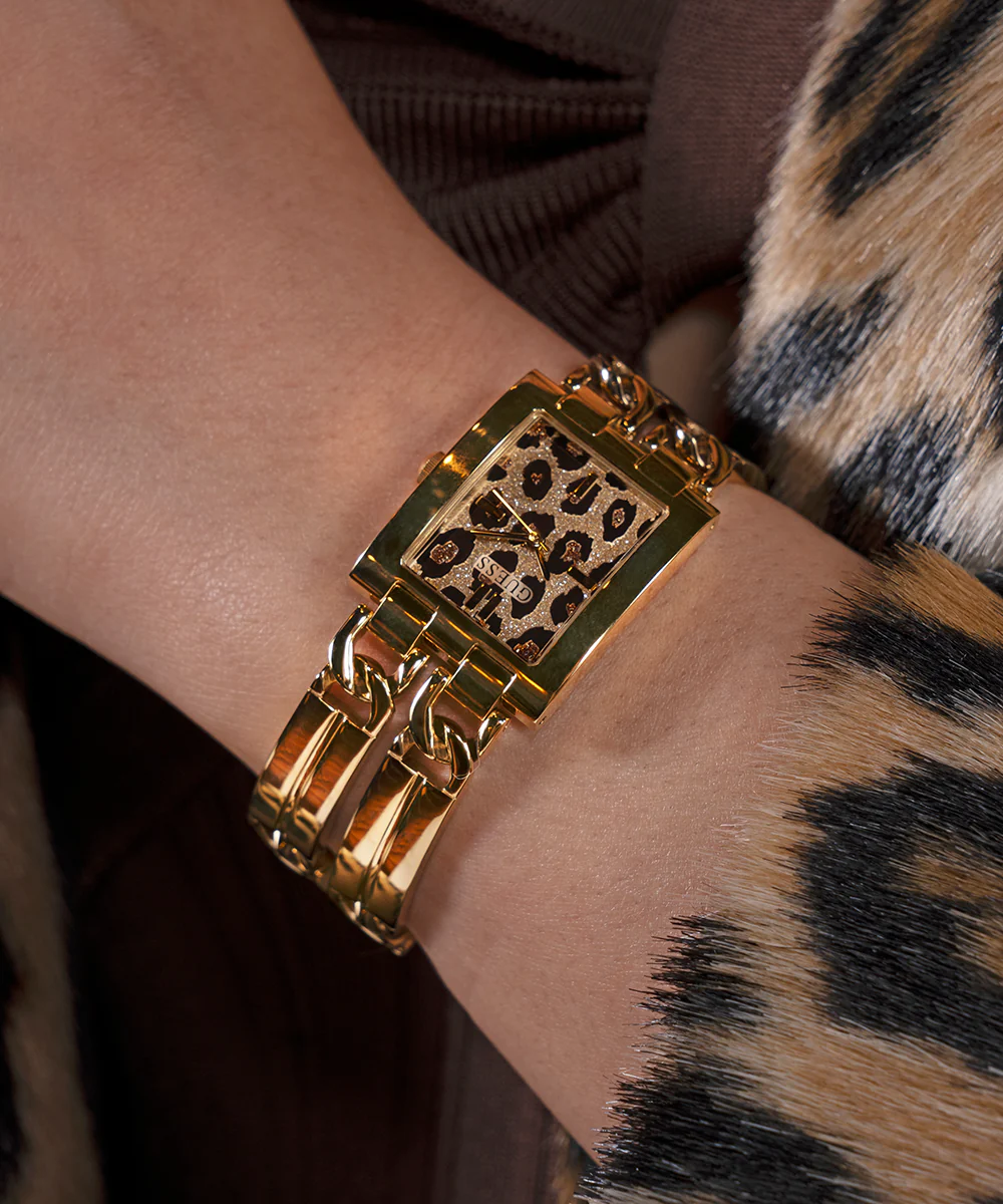 GUESS Ladies Gold Tone Analog Watch - Image 4