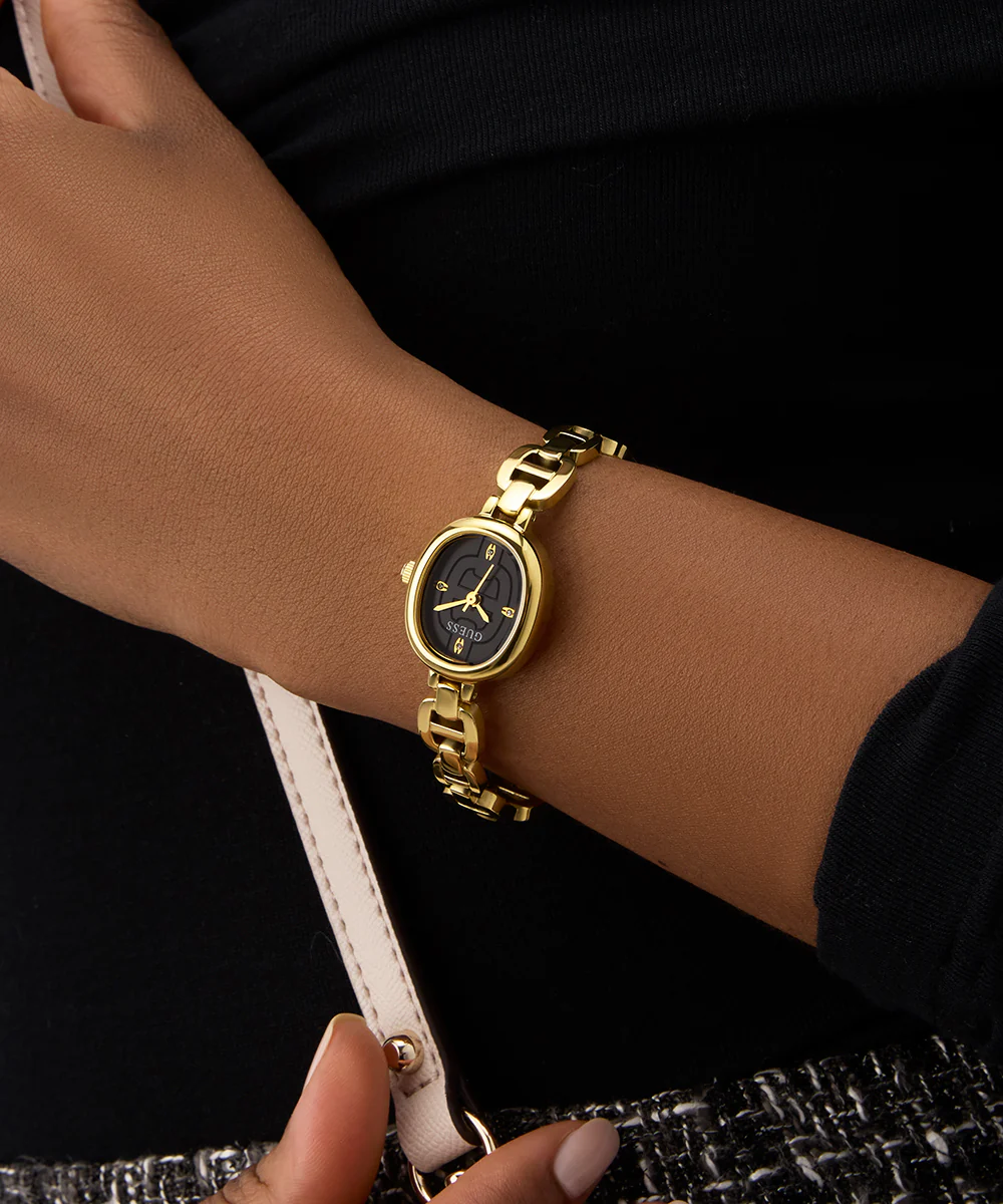 GUESS Ladies Gold Tone Analog Watch - Image 3