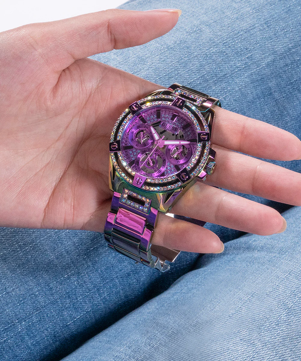 GUESS Ladies Iridescent Multi-function Watch - Image 5