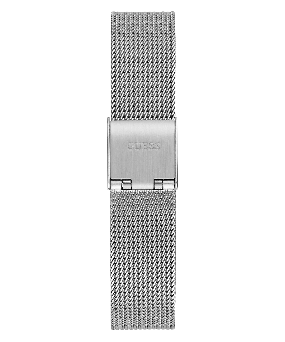 GUESS Ladies Silver Tone Analog Watch - Image 5