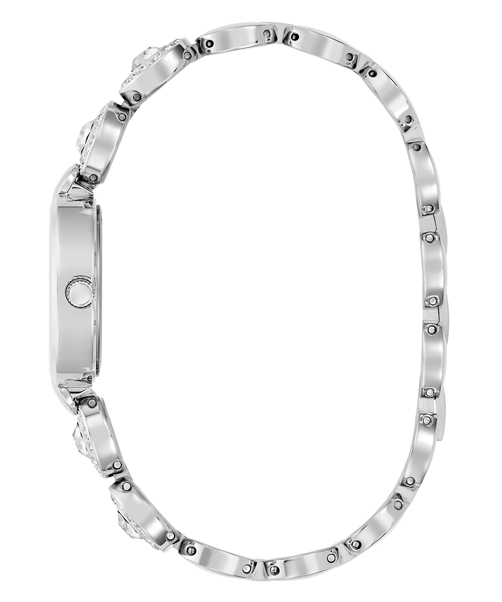 GUESS Ladies Silver Tone Analog Watch - Image 7