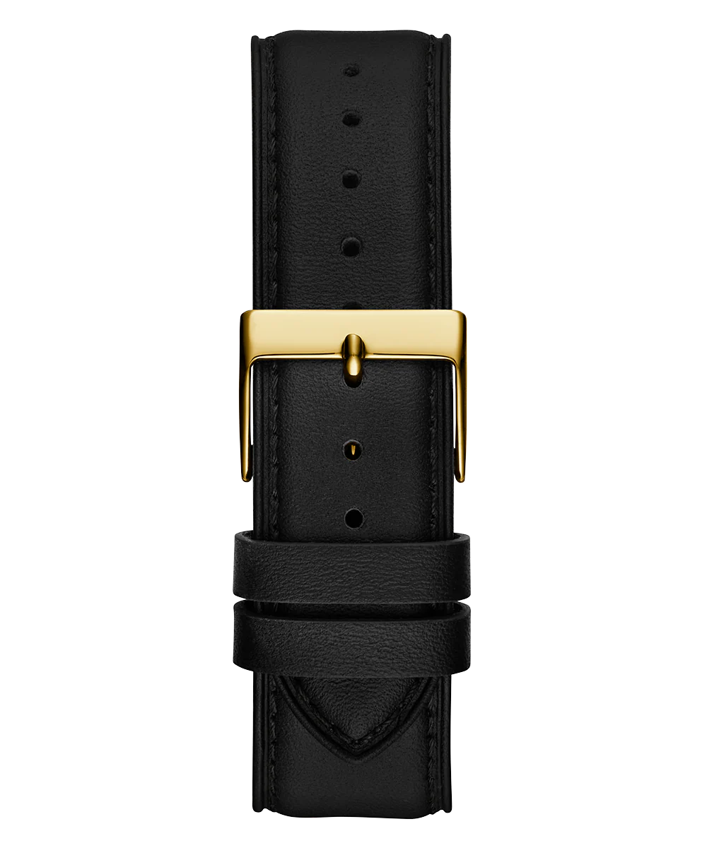 GUESS Mens Black Gold Tone Multi-function Watch - Image 5